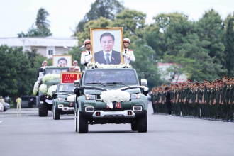State Funeral Held for Former NA President Saysomphone Phomvihane
